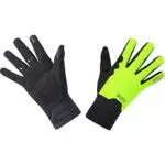 GOREWEAR M GORE-TEX INFINIUM Mid Guanti, Nero/Neon Giallo