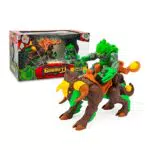 GORMITI - Personaggi Legends Elemental Beasts, animale e personaggio articolati