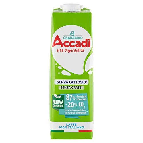 Granarolo Accadì Latte Scremato senza Lattosio nè grassi