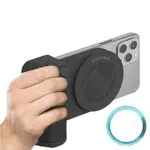 HAFOKO Magnetico Smartphone CapGrip Telecamera Cellulare Autoscatto Presa Maniglia Foto Otturatore Presa con Bluetooth Senza Fili Telecomando Compatibile per iPhone Tutti i Telefoni Video