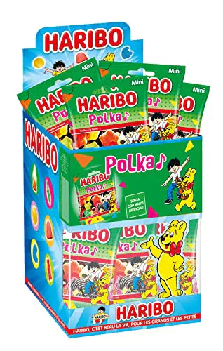 Haribo Polka, Caramelle Gommose, 265gr