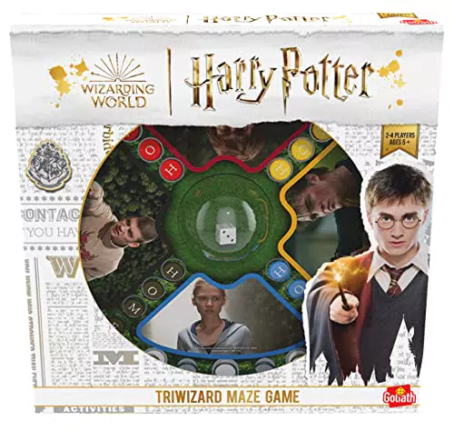 Harry Potter Torneo Tremaghi, Gioco da Tavolo, Gioco d'Azione e di Velocità - Da Giocare in Famiglia o con gli Amici - Da 2 a 4 giocatori - Dai 5 anni in su