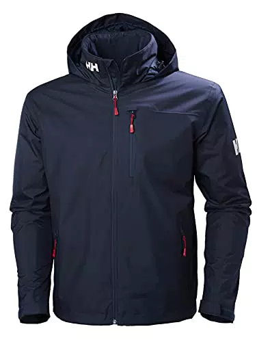 Helly Hansen Uomo Crew Hooded Midlayer Jacket, Blu, S