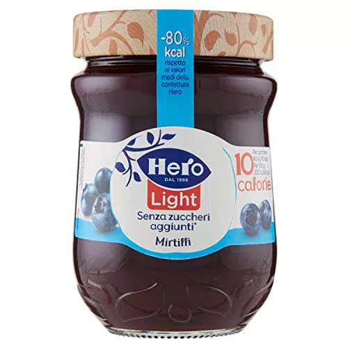 Hero Light Confettura Mirtilli, 280g