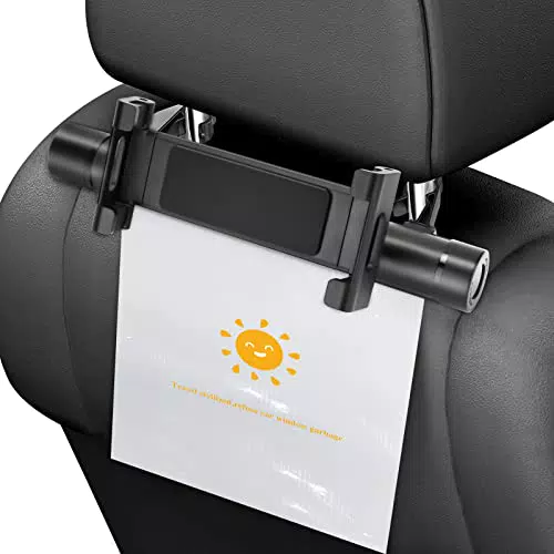 HOLULO Porta Tablet Da Auto 2-in-1, Supporto Tablet Auto Poggiatesta con sacchetti monouso a prova di perdite