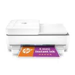 HP Envy 6420e, Stampante Multifunzione, 9 Mesi di Inchiostro Instant Ink Inclusi con HP+