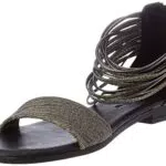 Igi&Co Donna BABILA, Sandali, Nero-Antracite