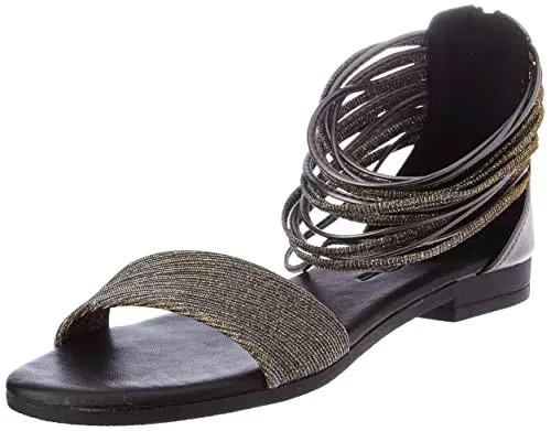 Igi&Co Donna BABILA, Sandali, Nero-Antracite