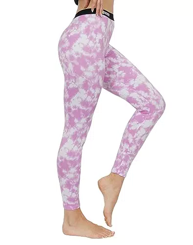 INNERSY Leggins Termici Donna Nero Intimo Termico Sportivo Pantaloni Invernali Abbigliamento