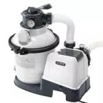 Intex 26644 Pompa Filtro a Sabbia Krystal Clear, Flusso d'Acqua 5700 L/h