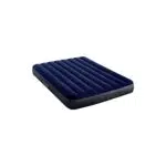 Intex materassino gonfiabile, 64759, colorato, 203 x 152 x 25 cm & 68612 - Pompa Manuale Piccola