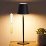 IPARTS EXPERT Lampada da Tavolo LED Ricaricabile Senza Fili