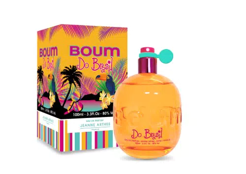 JEANNE ARTHES - Profumo Donna Boum Do Brazil - Eau de Parfum - Flacone spray 100 ml - Made in France à Grasse