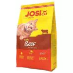 JosiCat Tasty Beef, cartone da 4, 55 kg, cibo secco premium per gatti adulti