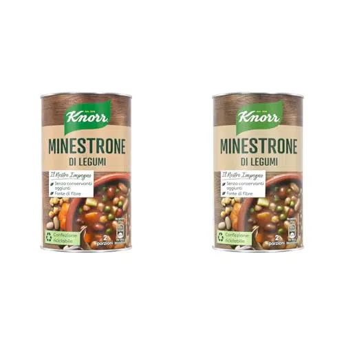 Knorr Minestrone di Legumi, Piatti Pronti Knorr con Ingredienti Naturali