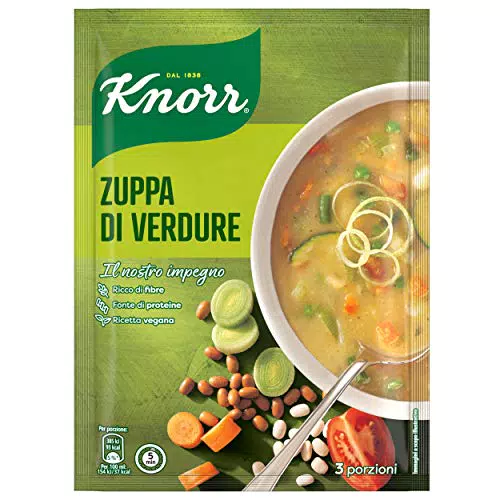 Knorr Zuppa di Verdure, Piatti Pronti Knorr con Ingredienti Naturali