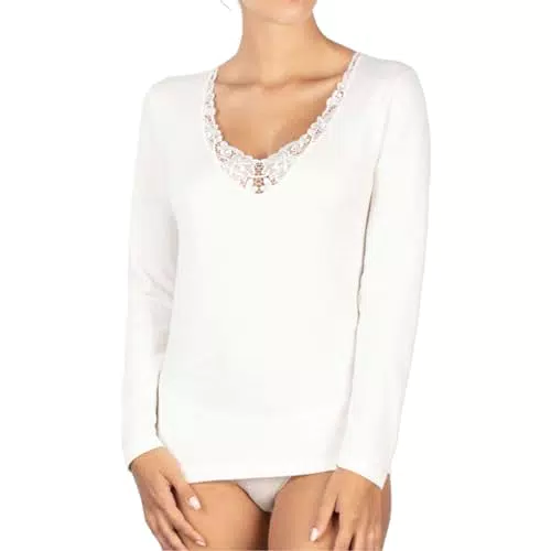 La Primula Verde Maglia Invernale Donna, Intimo Donna Manica Lunga