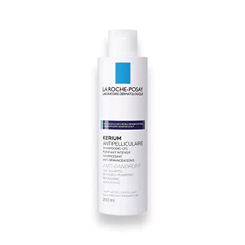 La Roche-Posay Kerium Shampoo Gel Antiforfora, Bianco