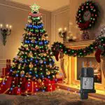 Laliled Luci di Natale con Stella 350 LED Luci Natalizie da Esterno ed Internmo Impermeabile IP65