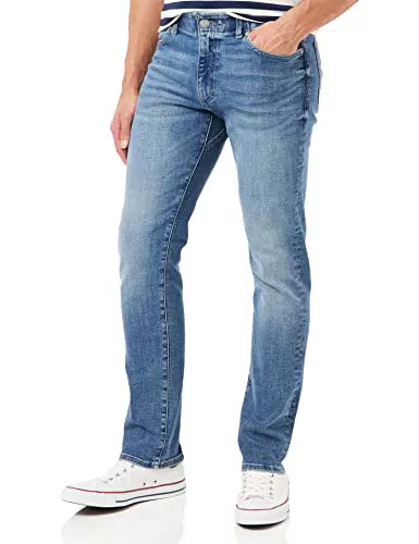 Lee Straight Fit Mvp Extreme Motion, Jeans Uomo, Blu