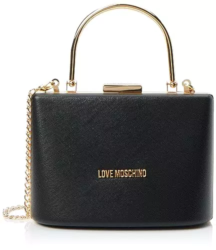 Love Moschino Jc4047pp1h, Borsa A Mano Donna, nero