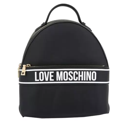 Love Moschino JC4210PP0H, ZAINO Donna, Nero, Taglia unica