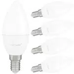 Lumare E14 LED lampadina 5W, 5-pack, sostituisce 35W
