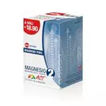 Magnesio 2 Act Puro, Integratore Alimentare in Polvere a base di Magnesio che Riduce la Stanchezza e L'Affaticamento - 1 Confezione da 300gr