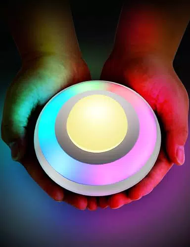 mamre Lampada Notturna Planet Ricaricabile per la Cameretta dei Bambini - Luce LED