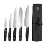 MasterChef Set Coltelli da Cucina Professionali con Borsa Coltelli Chef