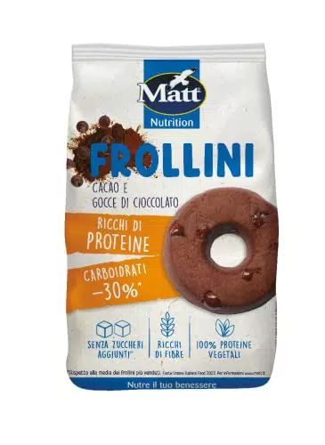 Matt Nutrition, Frollini Cacao e Gocce di Cioccolato