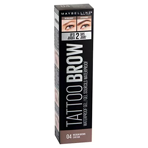 Maybelline New York Gel Sopracciglia Tattoo Brow, Waterproof