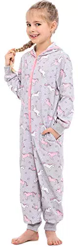 Merry Style Pigiama Intero con Cappuccio Bambina e Ragazza MS10-223