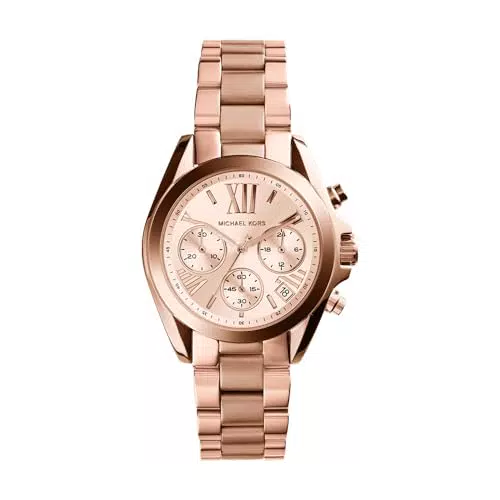 Michael Kors Orologio Mini Bradshaw da donna, movimento cronografo