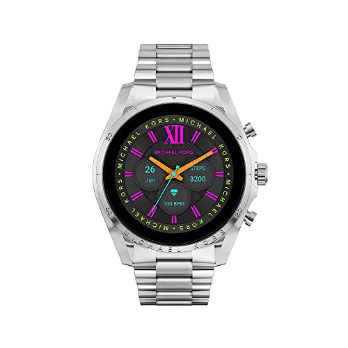 Michael Kors Smartwatch Gen 6 Bradshaw da Donna in Acciaio con Alexa Integrata