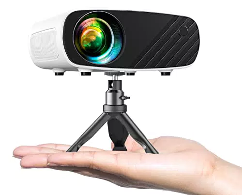 Proiettore portatile 1080P Full HD con treppiede e borsa