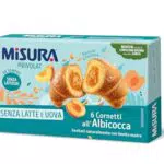 Misura Cornetti Albicocca Privolat, Senza Latte e Uova
