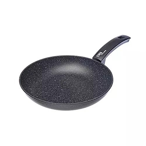 Moneta Etnea Padella, Alluminio, Nero, 24 cm