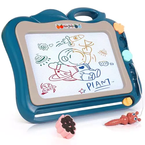 MOOKLIN ROAM Grande Lavagna Magnetica per Bambini, 40x32cm Tavola da Disegno Cancellabile Lavagnetta Magica