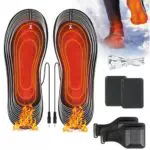 Mooklin Solette Riscaldate Ricaricabili, Solette Termiche con 2 Batteria 5000mAh