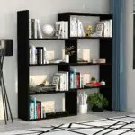 MOONLIFE Grazie al design geometrico modellato, la nostra libreria non è solo una conservazione funzionale e una vetrina