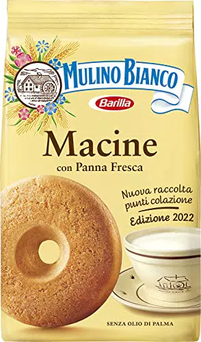 Mulino Bianco Biscotti Frollini Macine con Panna Fresca