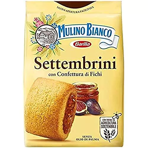 Mulino Bianco Biscotti Frollini Settembrini con Confettura di Fichi