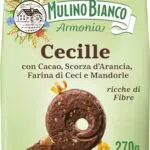 Mulino Bianco Cecille, Biscotti Frollini con Cacao, Scorza d'Arancia
