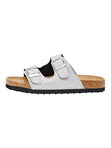 NAME IT Nkfflora Sandal Noos, Silver Colour
