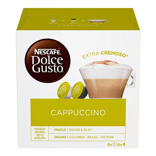 NESCAFÉ DOLCE GUSTO Cappuccino Light, 3 Confezioni da 16 Capsule