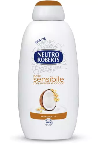 NEUTRO ROBERTS Bagnoschiuma Corpo Sensibile con Avena e Cocco