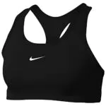Nike Dry Fit Swoosh Reggiseno Black/White