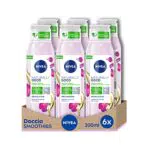 NIVEA NATURALLY GOOD Doccia Olio in Gel Rosa, 6 pezzi