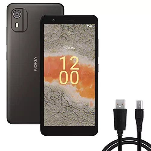 Nokia C02 Smartphone 4G 32GB, 2GB RAM, Camera 5 Mp, Display da 5.45″